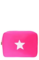 Bloc Bags Extra Large Star Cosmetic Bag in Hot Pink at Nordstrom