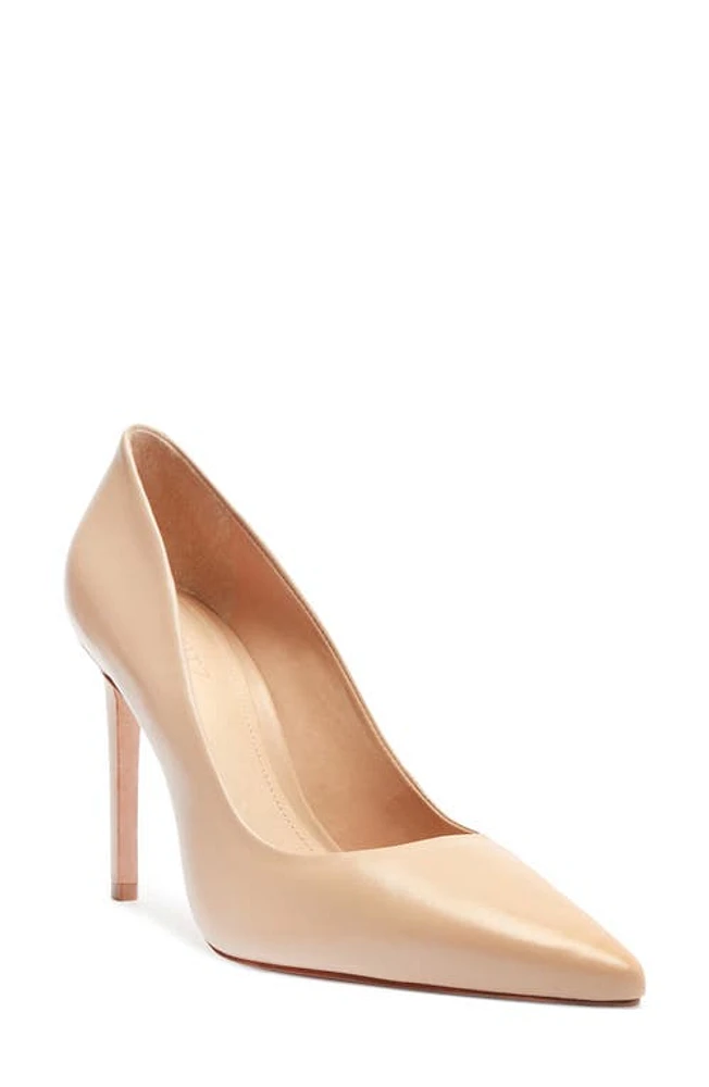 Schutz Lou Pointed Toe Pump Honey Beige at Nordstrom,