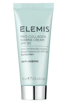 Elemis Pro-Collagen Marine Cream SPF 30 in 0.5Oz Tube at Nordstrom, Size 0.5 Oz