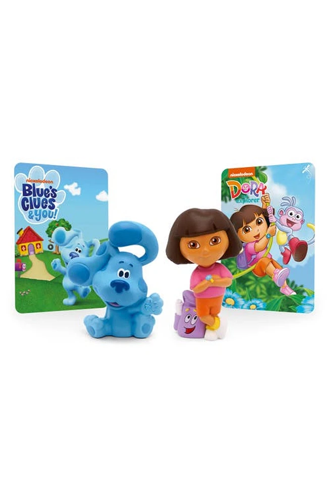 tonies Nickelodeon Blue's Clues & Dora Tonie Audio Character Bundle in Multiple at Nordstrom