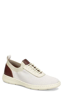 Børn Marius Knit Sneaker White Brown at Nordstrom,