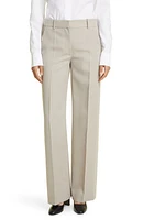 The Row Bremy Straight Leg Wool Trousers at Nordstrom,