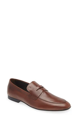 Tod's Apron Toe Loafer Teak at Nordstrom,