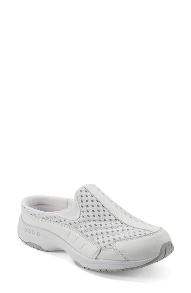 Easy Spirit Traveltime Sneaker in White 140 at Nordstrom, Size 8