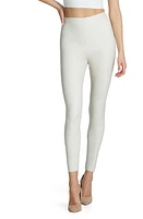 Commando Reptile Embossed Faux Leather Leggings Bone Croc at Nordstrom,