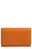 Mulberry Continental Leather Trifold Wallet in Sunset at Nordstrom