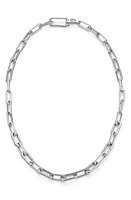 Monica Vinader Alta Capture Necklace in Silver at Nordstrom, Size 17 In