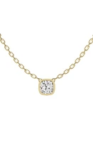 Jennifer Fisher 18K Gold Cushion Lab Created Diamond Pendant Necklace in D1.50Ct - 18K Yellow Gold at Nordstrom