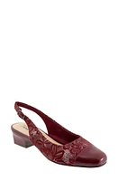 Trotters 'Dea' Slingback Sangria Flor at Nordstrom,