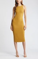 Open Edit Smooth Sleeveless Body-Con Midi Dress at Nordstrom,