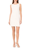 halogen(r) Cutout Sleeveless Shift Dress Whisper White at Nordstrom,