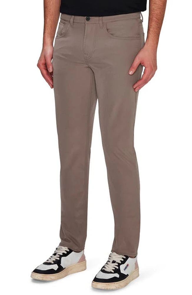 7 For All Mankind Slimmy Tapered Slim Fit Tech Series Pants in Light Grey at Nordstrom, Size 30