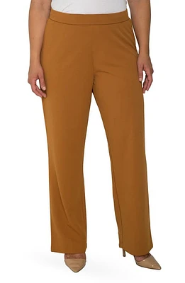 Standards & Practices High Waist Stretch Crepe Trousers at Nordstrom,