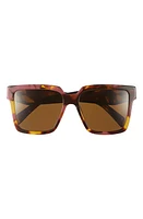 Prada 56mm Square Sunglasses in Brown at Nordstrom