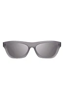 Givenchy Day 55mm Square Sunglasses in Grey /Smoke Mirror at Nordstrom