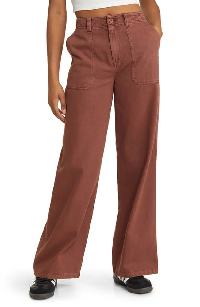 BP. Utility High Waist Wide Leg Pants at Nordstrom,