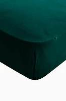 Kyte BABY Jersey Crib Sheet in Emerald at Nordstrom