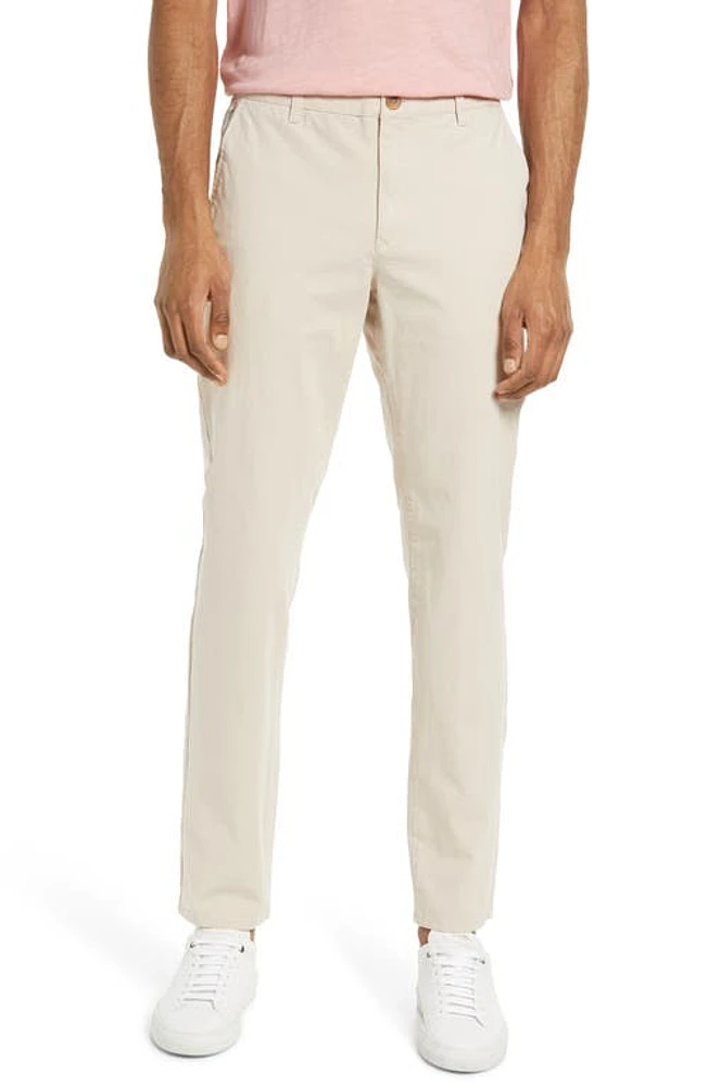 Bonobos Stretch Washed Chino 2.0 Pants Oat Milk at Nordstrom, X