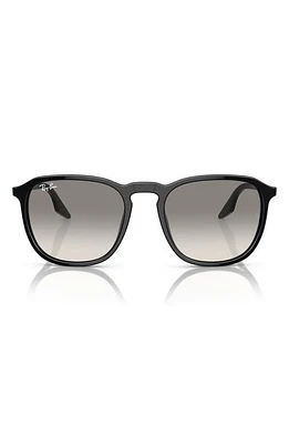 Ray-Ban 55mm Square Sunglasses in Black at Nordstrom