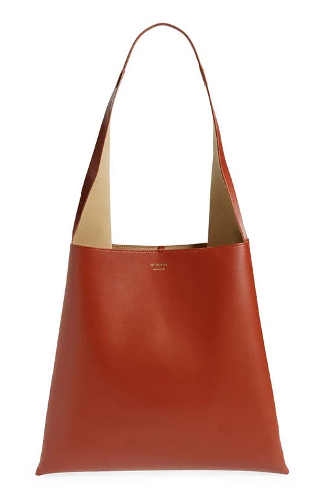 Ree Projects Nessa Leather Tote in Cognac at Nordstrom