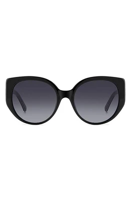 Kate Spade New York seraphina 55mm gradient round sunglasses in / Shaded at Nordstrom