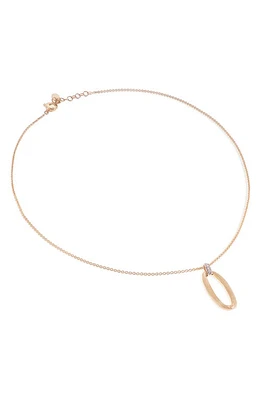 Marco Bicego Jaipur Diamond Link Necklace in Yellow/White Gold at Nordstrom, Size 16.5