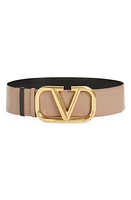 Valentino Garavani VLOGO Reversible Leather Belt at Nordstrom,