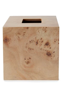 Kassatex Mesa Burl Wood Tissue Holder in Burled Wood at Nordstrom