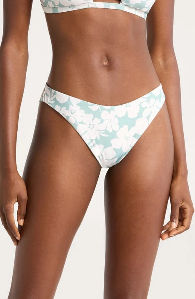 Volcom Coco Cheekini Bikini Bottoms Sea Glass at Nordstrom,