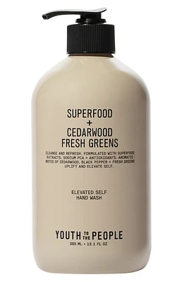 Youth to the People Superfood Antioxidant Hand Wash with Kale + Green Tea at Nordstrom, Size 13 Oz