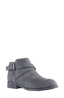 Nina Talori Buckled Bootie Grey Suede at Nordstrom, M