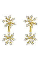 Hueb Luminus Diamond Linear Drop Earrings in Yellow Gold at Nordstrom