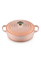 Le Creuset 3 1/2-Quart Signature Round Enamel Cast Iron French/Dutch Oven in Peche at Nordstrom