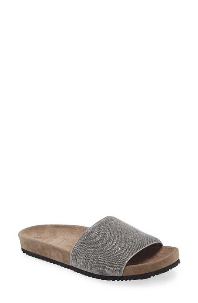 Brunello Cucinelli Monili Slide Sandal Rutenio at Nordstrom,