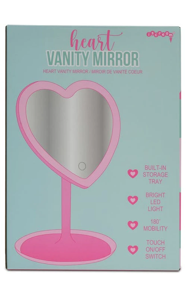 Iscream Kids' Heart Shaped Vanity Mirror in Multi at Nordstrom