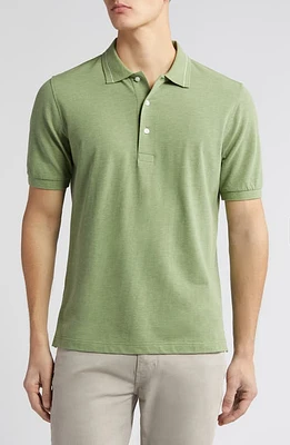 Scott Barber Cotton & Silk Polo Sage at Nordstrom,