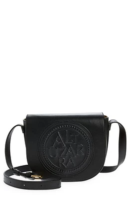 Altuzarra Medallion Saddle Bag Crossbody in Black at Nordstrom