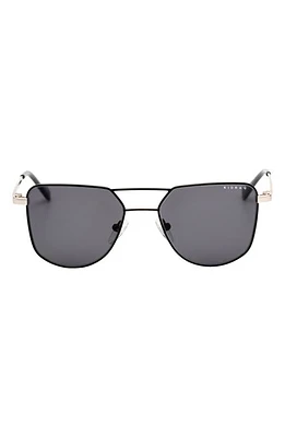 KidRaq Kids' Hipster 48mm Polarized Sunglasses in Terminator Black at Nordstrom