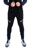 Maceoo Colorblock Joggers Black at Nordstrom,