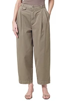 AGOLDE Becker Pleated Relaxed Fit Twill Chinos at Nordstrom,