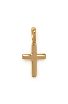 MADE BY MARY Cross Charm Pendant in Gold at Nordstrom