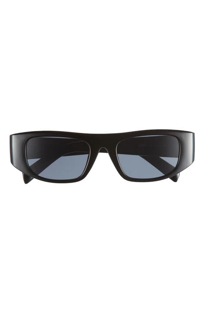 BP. Chunky Rectangular Sunglasses in Black at Nordstrom