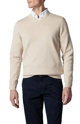 Rodd & Gunn Kelvin Grove Solid Supima Cotton V-Neck Sweater at Nordstrom,