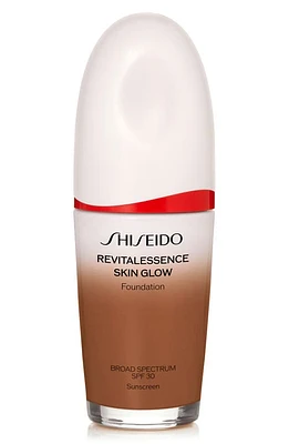 Shiseido Revitalessence Skin Glow Foundation SPF 30 in 450 Copper at Nordstrom