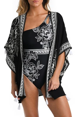 La Blanca Shadow Cover-Up in Black at Nordstrom