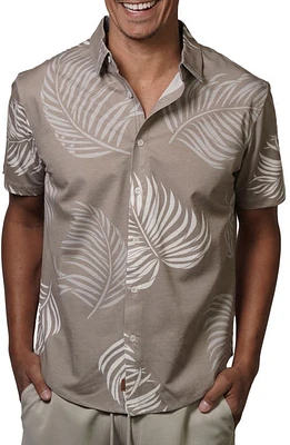 Fundamental Coast Wilshire Tradewinds Short Sleeve Button-Up Shirt Beachwood at Nordstrom,