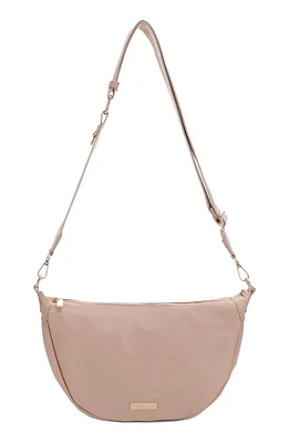 Mali + Lili Bre Nylon Sling Crossbody Bag in Camel at Nordstrom