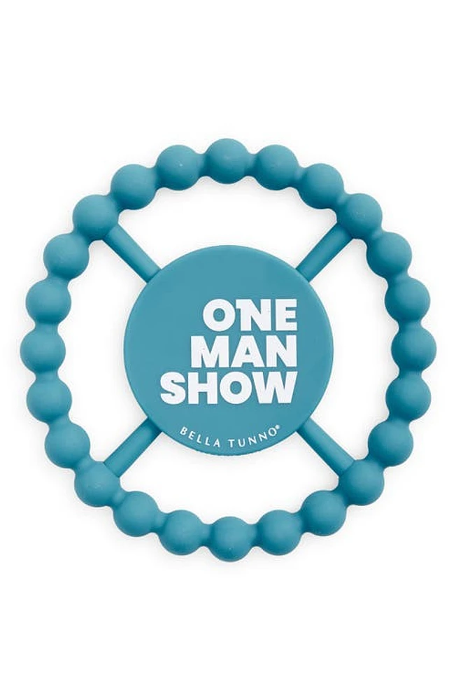 Bella Tunno One Man Show Teether in Blue at Nordstrom