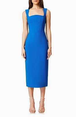 Elliatt Birch Corset Cocktail Dress Cobalt at Nordstrom,