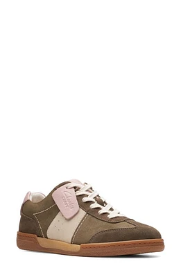 Clarks(r) CraftMatch Lo Sneaker in Olive Combi at Nordstrom, Size 9